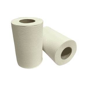 Poetsrol 1-laags wit (12 rollen)