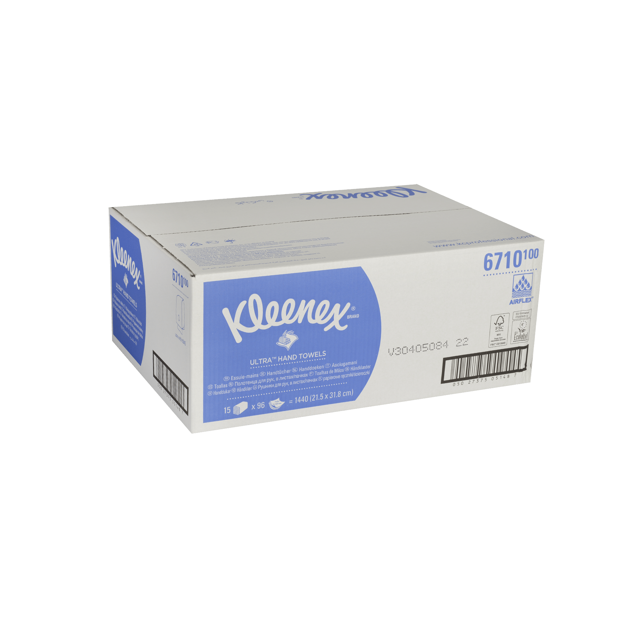KC Kleenex Handdoek 3-laags wit