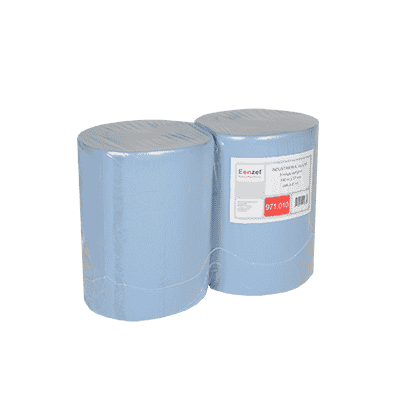 Eenzet Papier Blauw 3-laags (2 rollen)